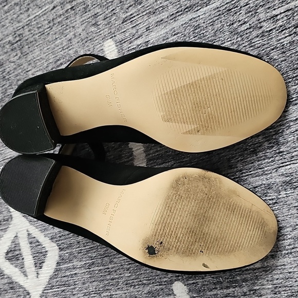 Marc Fisher Suede Heels - Picture 5 of 9